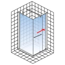 Schulte Schiebetür Inkl Seitenwand Toura Türanschlag Rechts 80 X 120 Cm 11 Schulte Schiebetür Inkl Seitenwand Toura Türanschlag Rechts 80 X 120 Cm -Bad Verkauf 060991060830 2053 060830 5