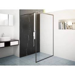 Baliv Duschabtrennung Walk-In DUK-120.81 120 Cm X 195 Cm Schwarz 12 Baliv Duschabtrennung Walk-In DUK-120.81 120 Cm X 195 Cm Schwarz -Bad Verkauf 110997 AB02 190221 L RET01