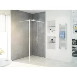 Baliv Duschabtrennung Walk-In DUK-120.80 120 Cm X 195 Cm Chrom -Bad Verkauf 111000 AB01 190221 L RET01