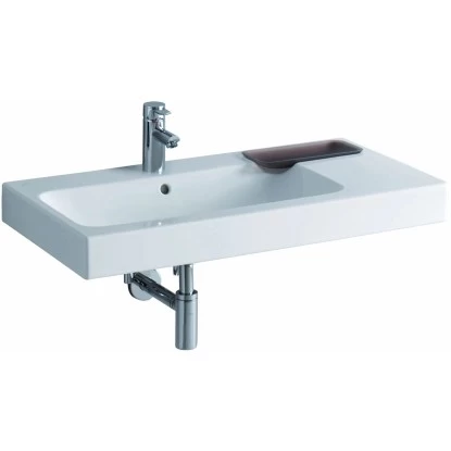 Geberit Waschbecken ICon 90 Cm Mit Dekoschale Und Ablage KeraTect 2 Geberit Waschbecken ICon 90 Cm Mit Dekoschale Und Ablage KeraTect – Bild 2