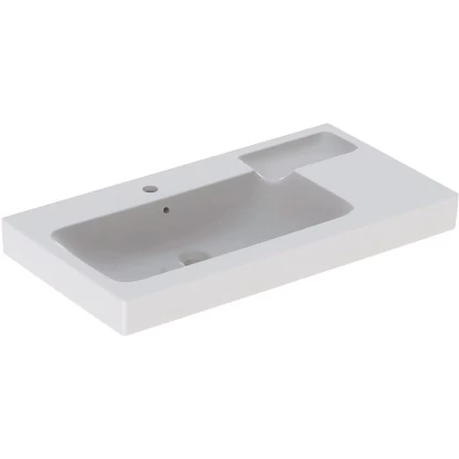 Geberit Waschbecken ICon 90 Cm Mit Dekoschale Und Ablage KeraTect 1 Geberit Waschbecken ICon 90 Cm Mit Dekoschale Und Ablage KeraTect