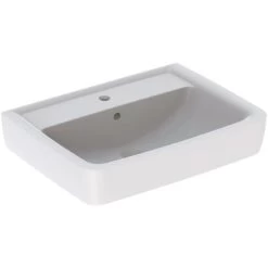 Geberit Aufsatzwaschbecken Renova Plan 65 Cm Weiß