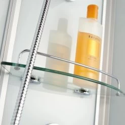 Schulte Komplettduschkabine Korfu II Alu-Natur Hellgrün 89x89x202 Cm -Bad Verkauf 32020 2053 4060991009983 9