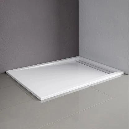 Schulte ExpressPlus Duschwanne Mit Rinne Extraflach 90x100cm 2 Schulte ExpressPlus Duschwanne Mit Rinne Extraflach 90x100cm – Bild 2