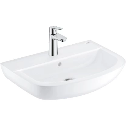 Grohe QuickFix Waschbecken-Set Bau Keramik 55 Cm Alpinweiß 1 Grohe QuickFix Waschbecken-Set Bau Keramik 55 Cm Alpinweiß
