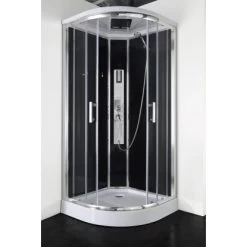 Sanotechnik Komplettduschkabine Trend 1 Chrom-Optik 210 Cm X 90 Cm