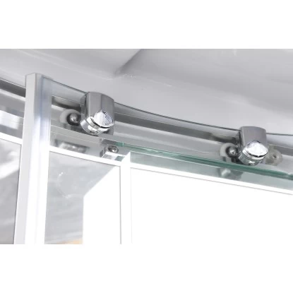 Sanotechnik Komplettduschkabine Trend 1 Chrom-Optik 210 Cm X 90 Cm 4 Sanotechnik Komplettduschkabine Trend 1 Chrom-Optik 210 Cm X 90 Cm – Bild 4