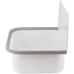 Sanitop-Wingenroth Ausgussbecken Glasierter Stahl 50 Cm Weiß -Bad Verkauf 4006596042086 2177 3