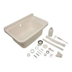 Sanitop-Wingenroth Ausgussbecken 59 Cm Kunststoff -Bad Verkauf 4006596042154 042154 27