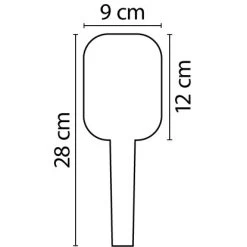 AquaSu Handbrause Larus Mit 3 Strahlarten Chrom-Weiß -Bad Verkauf 4006596721752 721752 47