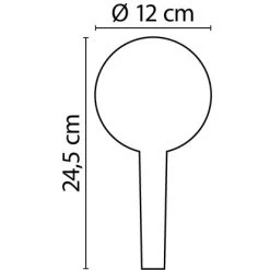 AquaSu Handbrause Pitus Mit 4 Strahlarten Wassersparend Chrom -Bad Verkauf 4006596721943 721943 47