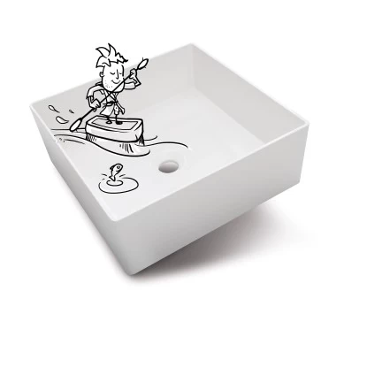 Baliv Aufsatzwaschbecken WBA-7100 41 Cm X 41 Cm 3 Baliv Aufsatzwaschbecken WBA-7100 41 Cm X 41 Cm – Bild 3