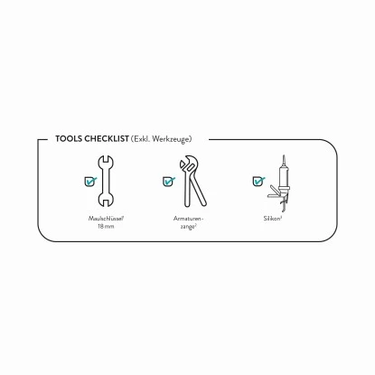 Baliv Aufsatzwaschbecken WBA-7100 41 Cm X 41 Cm 4 Baliv Aufsatzwaschbecken WBA-7100 41 Cm X 41 Cm – Bild 4