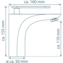 Schütte Waschtischarmatur Orca Chrom -Bad Verkauf 4008431343105 2759 20