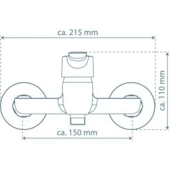 Schütte Duscharmatur Vico Chrom -Bad Verkauf 4008431424002 2759 99