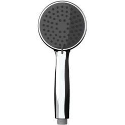 Wenko Duschkopf Basic Grau Kunststoff (ABS), 10 X 10 Cm Grau Chrom