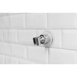Wenko Duschkopfhalter 360° Befestigen Ohne Bohren Ø 8 X 7,5 Cm Chrom -Bad Verkauf 4008838388181 1068 AB 03
