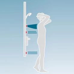 Schulte Dusch Master Rain Mit Thermostat Und Tellerkopfbrause -Bad Verkauf 4060991035418 2053 4