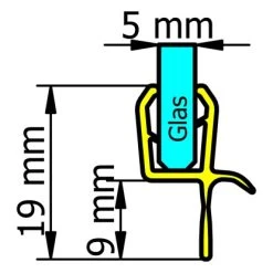 Schulte Wasserabweisprofil Waagerecht Für Badewannenaufsatz Mit 5 Mm Glas -Bad Verkauf 4060991050923 6