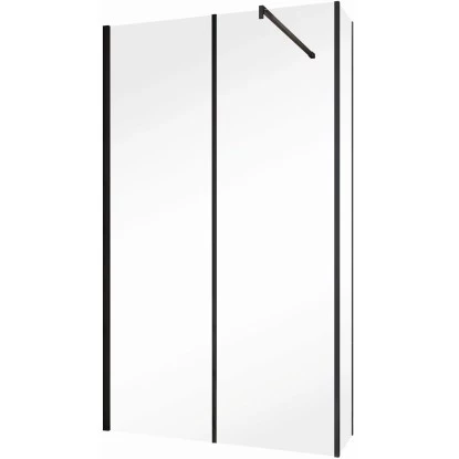 Schulte Alexa Style 2.0 Duschwand Walk In Loft 2-tlg BlackStyle 120 X 30 X 200cm 2 Schulte Alexa Style 2.0 Duschwand Walk In Loft 2-tlg BlackStyle 120 X 30 X 200cm – Bild 2