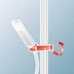 Schulte Duschsystem Rain II Mit Ablage White Style Thermostat -Bad Verkauf 4060991062742 6