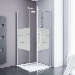 Schulte Alexa Style 2.0 Drehtür Inklusive Seitenwand 80 X 90 X 192 Cm