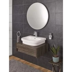 Grohe Aufsatz-Waschbecken Euro Keramik 60 Cm Alpinweiß -Bad Verkauf 428794 4250 02