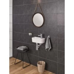 Grohe Handwaschbecken Euro Keramik PureGuard Alpinweiß 37 Cm -Bad Verkauf 428807 4250 02