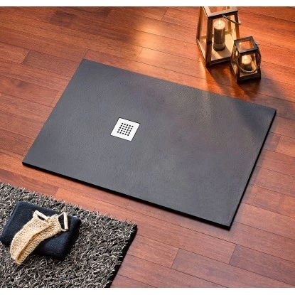 Ottofond Duschwanne Strato 100 Cm X 80 Cm X 2,4 Cm Anthrazit 2 Ottofond Duschwanne Strato 100 Cm X 80 Cm X 2,4 Cm Anthrazit – Bild 2