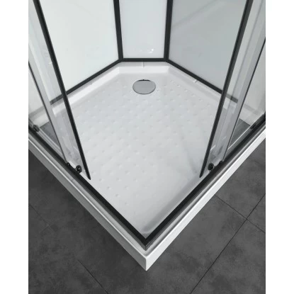 Sanotechnik Komplettduschkabine Sky 2 CL74 Schwarz 4 Sanotechnik Komplettduschkabine Sky 2 CL74 Schwarz – Bild 4