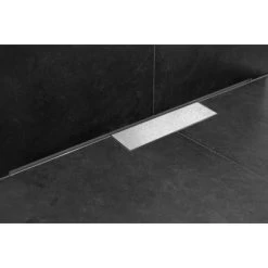 ESS Easy Drain Duschrinne M-Line 80 Cm Komplettset Sperrwasserhöhe 30 Mm