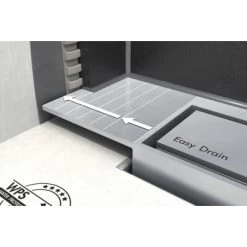 ESS Easy Drain Duschrinne Compact TAF 80 Cm Sperrwasserhöhe 50 Mm -Bad Verkauf 4853875 4853909 4853966 b2