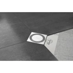 ESS Easy Drain Duschboard Aqua Brillant 120 X 110 Cm Komplettset -Bad Verkauf 4855755 1709 b4