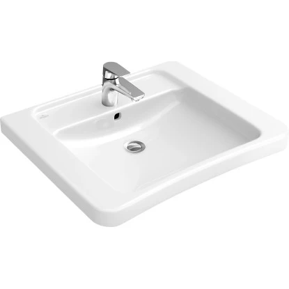 Villeroy & Boch Waschbecken Architectura Vita 65 Cm Alpinweiß CPlus Unterfahrbar 1 Villeroy & Boch Waschbecken Architectura Vita 65 Cm Alpinweiß CPlus Unterfahrbar
