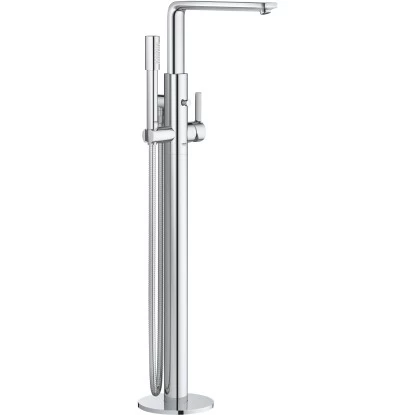 Grohe Einhand-Wannenbatterie Lineare Bodenmontage Chrom 1 Grohe Einhand-Wannenbatterie Lineare Bodenmontage Chrom