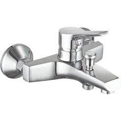 Wannenfüll- Und Brause-Einhebelmischer Paris Chrom