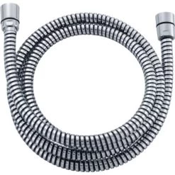 Duschschlauch Mit Drehanschluss Schwarz-Chrom 150 Cm
