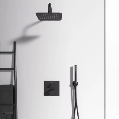 Ideal Standard Einzelthermostat Ceratherm C100 Unterputz Silk Black 3 Ideal Standard Einzelthermostat Ceratherm C100 Unterputz Silk Black – Bild 3