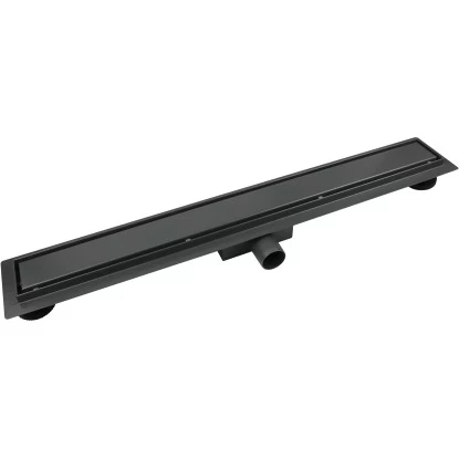 VerosanPro Duschrinne Nakia DR2 Komplettset Designrost Matt Dunkelgrau 90 Cm 1 VerosanPro Duschrinne Nakia DR2 Komplettset Designrost Matt Dunkelgrau 90 Cm