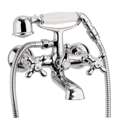 AquaSu Zweigriff-Wannenarmatur Athenas Wanne Mit Brausegarnitur 1 AquaSu Zweigriff-Wannenarmatur Athenas Wanne Mit Brausegarnitur