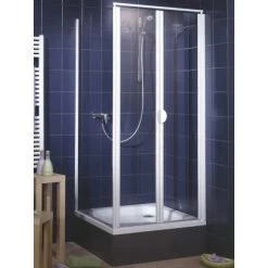 Schulte Set Pendeltür Und Seitenwand Sunny 80 Cm X 80 Cm X 180 Cm