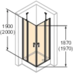 Hüppe Schwingtür Design Pure Festes Segment BxH: 80 Cm X 200 Cm Black Edition 15 Hüppe Schwingtür Design Pure Festes Segment BxH: 80 Cm X 200 Cm Black Edition -Bad Verkauf 74325 2438 HPUV18P07MAF 20