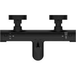 Schütte Thermostat Badewannenarmatur London Schwarz Matt -Bad Verkauf 7660962 2759 3