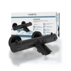 Schütte Thermostat Badewannenarmatur London Schwarz Matt -Bad Verkauf 7660962 2759 6