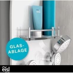 Eisl Duschpaneel Karibik 3 In 1 Mit Regendusche Sechs Massagedüsen Weiß -Bad Verkauf 7663628 2759 10