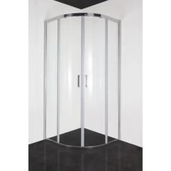Sanotechnik Runddusche Elite Chrom 80 Cm X 80 Cm X 195 Cm Radius 55 Cm