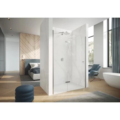 Hüppe Schwingtür Design Pure Festes Segment BxH: 80 Cm X 200 Cm Black Edition 1 Hüppe Schwingtür Design Pure Festes Segment BxH: 80 Cm X 200 Cm Black Edition