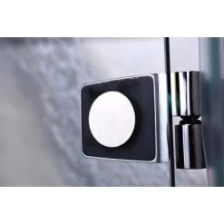 Sanotechnik Falttür Duet Anschlag Links 75 Cm X 195 Cm Klarglas -Bad Verkauf 776317 4633 3