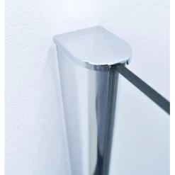 Sanotechnik Duschwand Grande Inkl. Drehtür 117x195 Cm Klarglas -Bad Verkauf 776339 4633 4