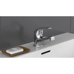 Einhebelmischer-Waschbeckenarmatur Athos Plus Chrom